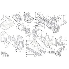 Cordless Jigsaw Assembly