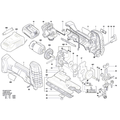 Cordless Jigsaw Assembly