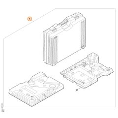 Case Assembly for Stihl GTA40