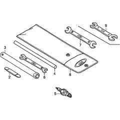 Tool Assembly for Honda GX160T2