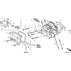 Cylinder Head Assembly Honda GX160T2