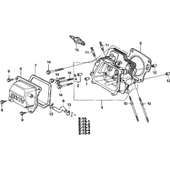 Cylinder Head Assembly for GX160U1