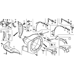 Fan Cover for Honda GX200T