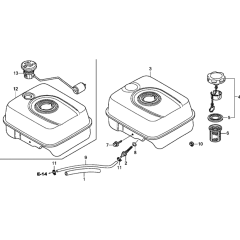 Fuel Tank Assembly for GX200UT2