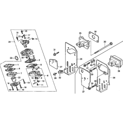 Carburetor for Honda GX22