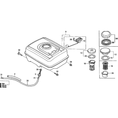 Fuel Tank Assembly for Honda