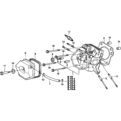 Cylinder Head Assembly Honda GX270