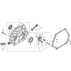 Cylinder Cover for Honda GX270H