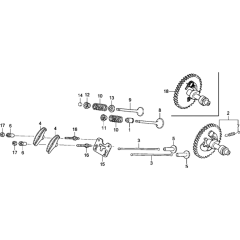 Camshaft Assembly for Honda GX270T2