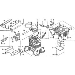 Cylinder Head/Crankcase Set