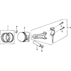 Piston Assembly for GX340K1
