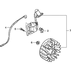 Flywheel Assembly for GX35