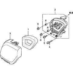 Air Filter for Honda GX35T