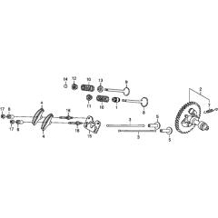 Camshaft Assembly for Honda GX390H1