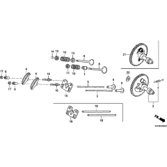 Camshaft Assembly for GX390UT2