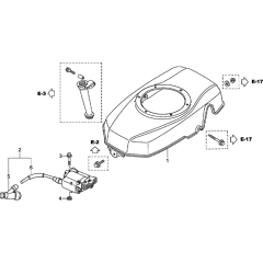 Fan Cover for Honda GXV160H2