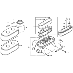 Air Cleaner Assembly Honda GXV160H2