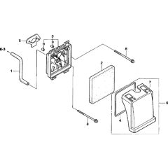 Air Cleaner for Honda GXV50U