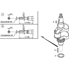 Crankshaft Assembly for GXV630R