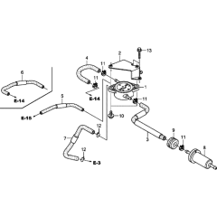 Fuel Pump Assembly for Honda GXV630R
