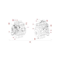 Pump Drive, Engine Assembly