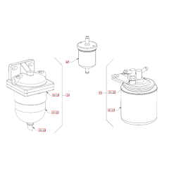 Fuel Filter for Hamm Rollers