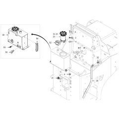 Hydraulic Oil Tank for Hamm