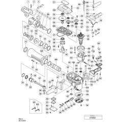 Main Assembly for Hikoki H70SD