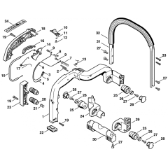 Handle Assembly for Stihl TS460