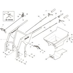 Handle Assembly for Belle BMD 300