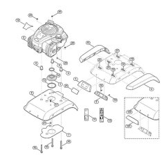 Motor/Engine Cover for Stihl/Viking
