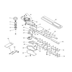 Gear Case for ECHO HC-1500