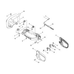 Handle for ECHO HCR-165ES