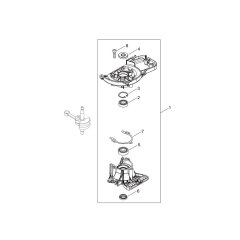 Crankcase for ECHO HCR-185ES