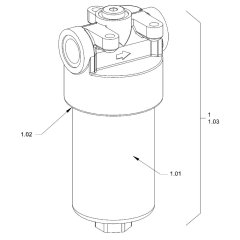 Hydraulic Oil Filter for Hamm