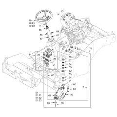 Steering Assembly for Hamm HD18