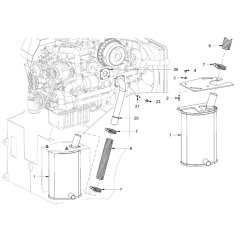 Exhaust System for Hamm HD18 - 20