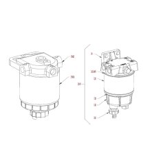 Fuel Filter for Hamm HD50