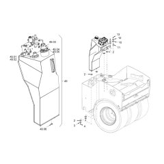 Hydraulic Oil Tank for Hamm HD50