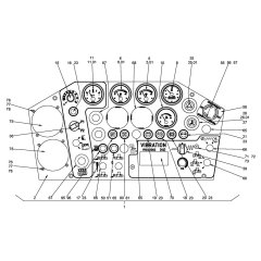 Instrument Panel for Hamm HD70 - 75