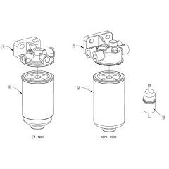 Fuel Filter for Hamm HD8 - 10C