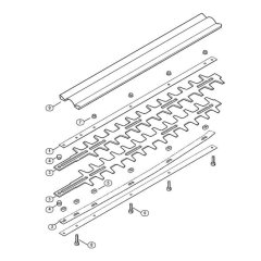 Cutter Bar Assembly for HEL 600