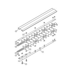 Cutter Bar Assembly for HEL 700