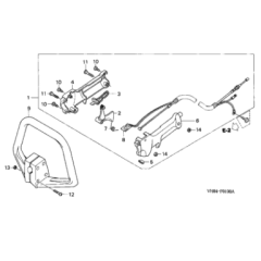 Loop Handle for Honda HHT31S