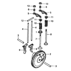 Camshaft for Honda HHT31S
