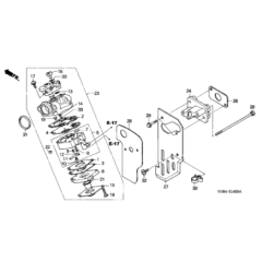 Carburetor for Honda HHT31S