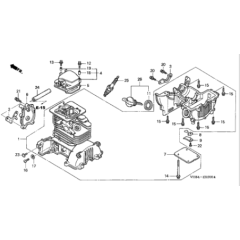 Crankcase Set for Honda