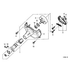 Fan Cover & Clutch for Honda