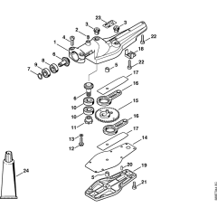 Gear Head for Stihl HL-KM