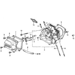 Cylinder Head Assembly for Honda WB30XT Water Pump